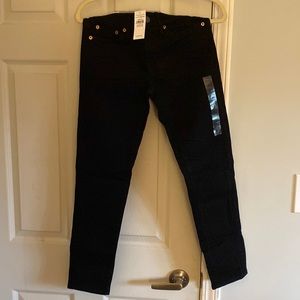 NWT American Eagle Ladies Airflex+ Skinny Black Jeans 26/28 Front & Rear Pockets